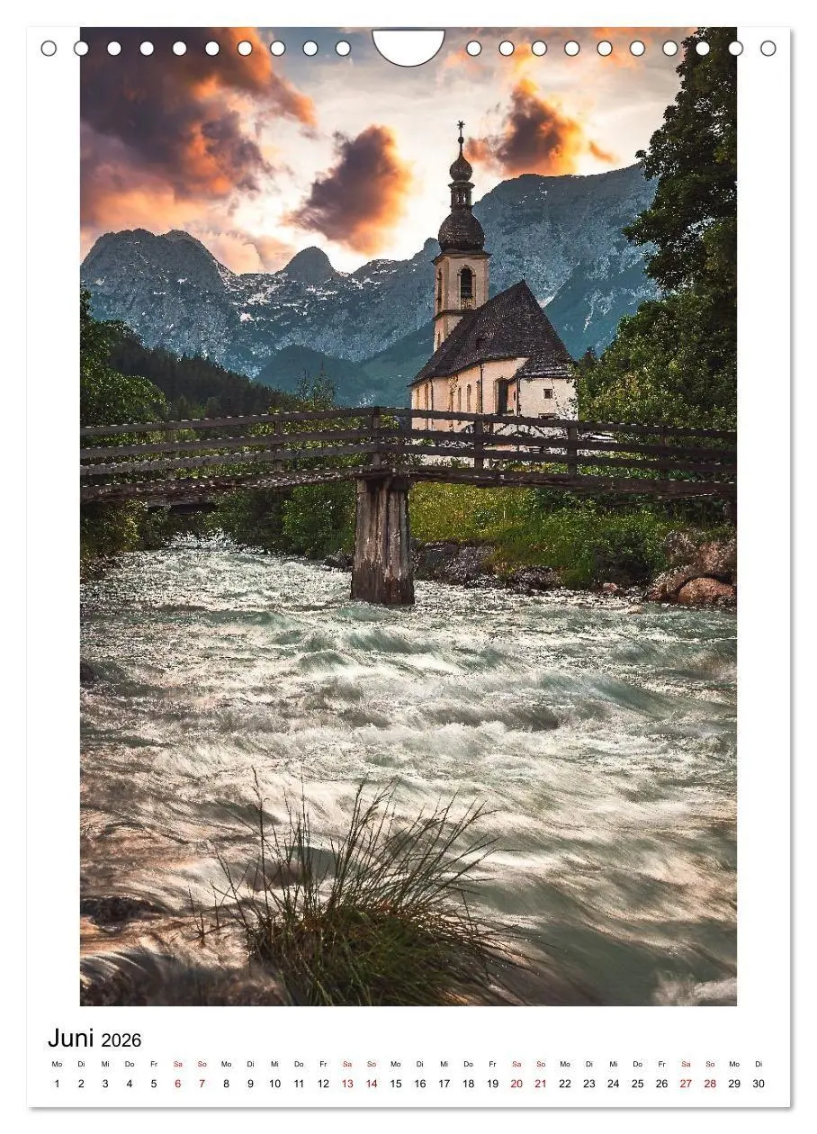 Bild: 9783516653939 | Alpenblicke - Ein Jahr in den Alpen (Wandkalender 2026 DIN A4...