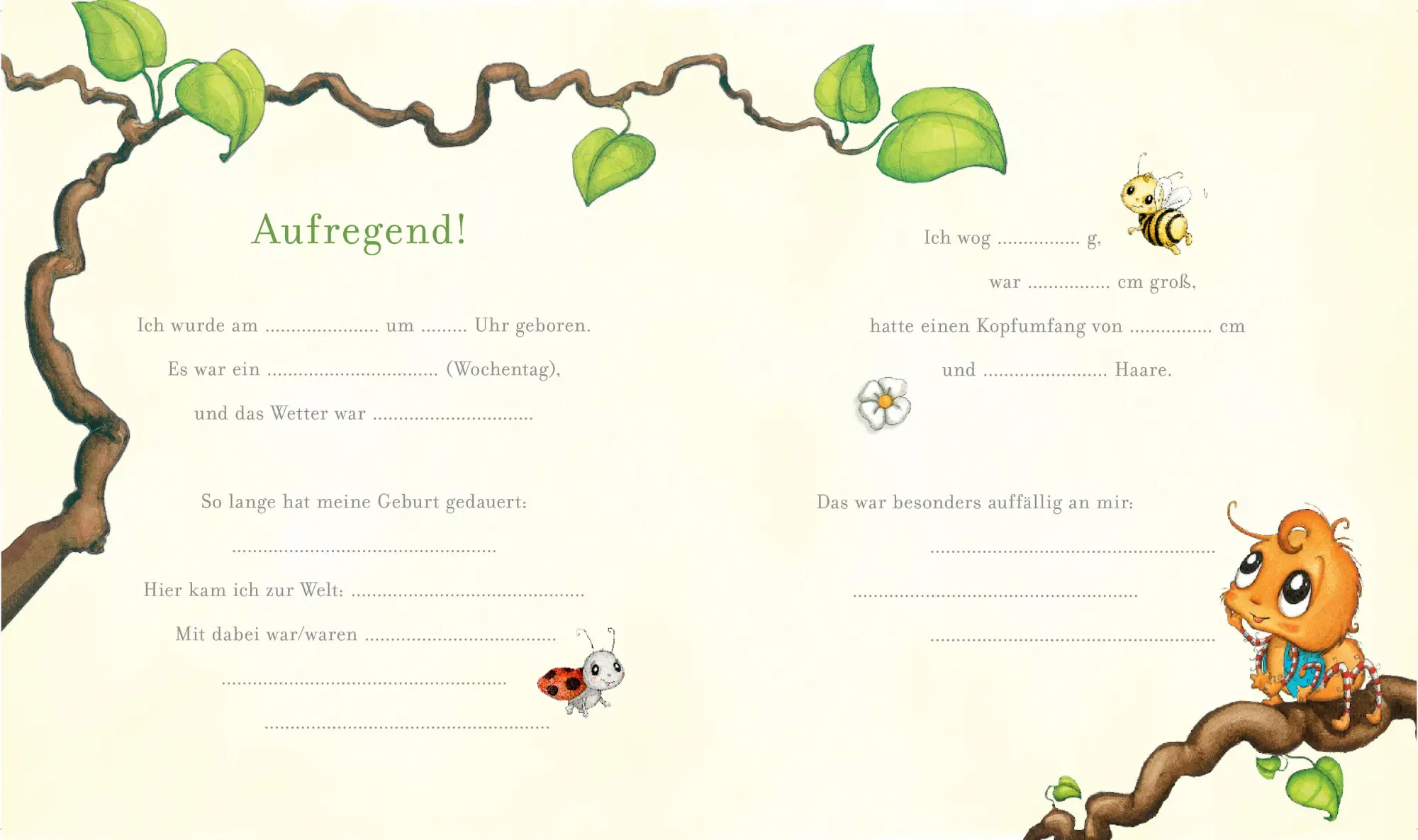 Bild: 9783833903939 | Die kleine Spinne Widerlich. Mein Babyalbum | Diana Amft | Buch | 2016