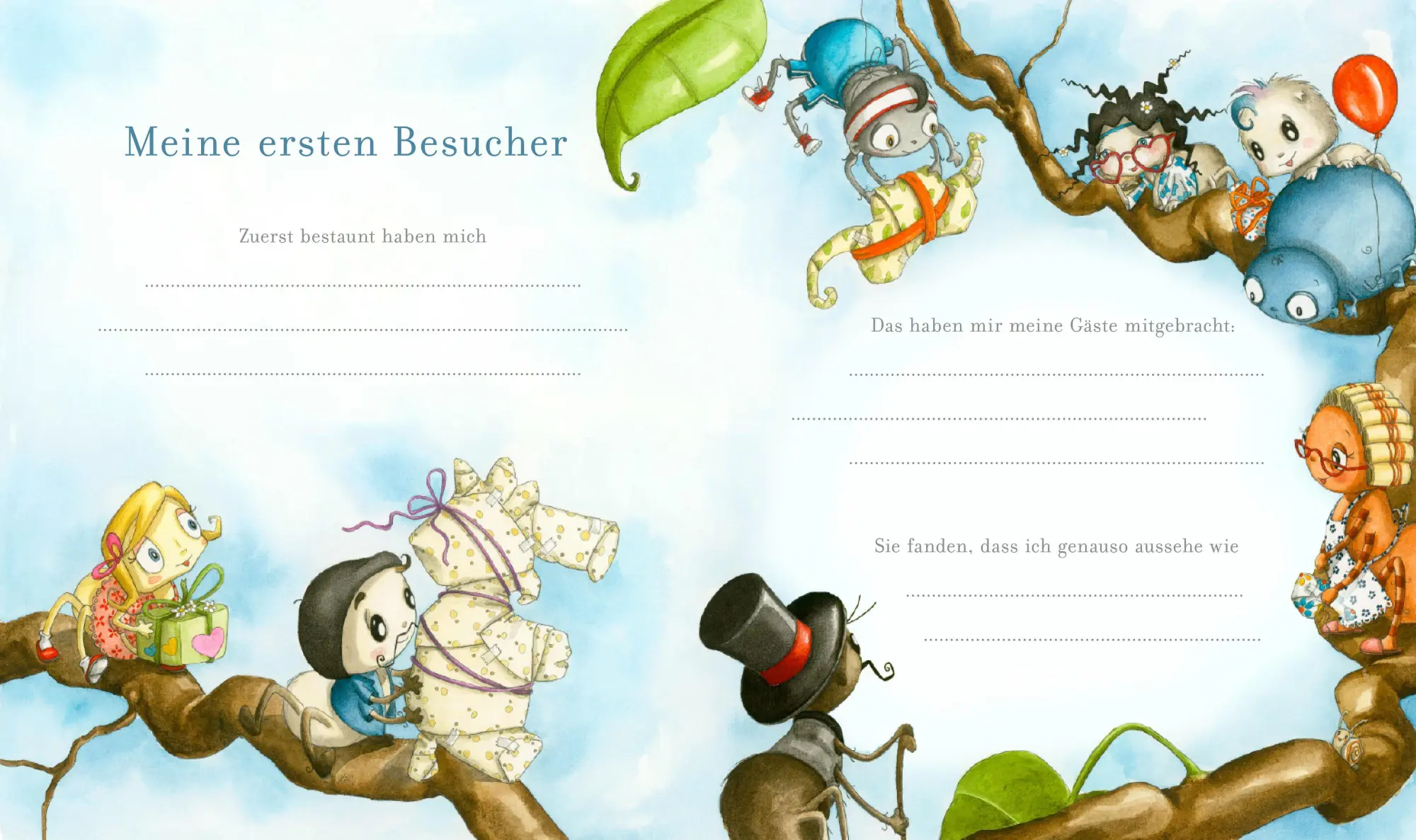 Bild: 9783833903939 | Die kleine Spinne Widerlich. Mein Babyalbum | Diana Amft | Buch | 2016