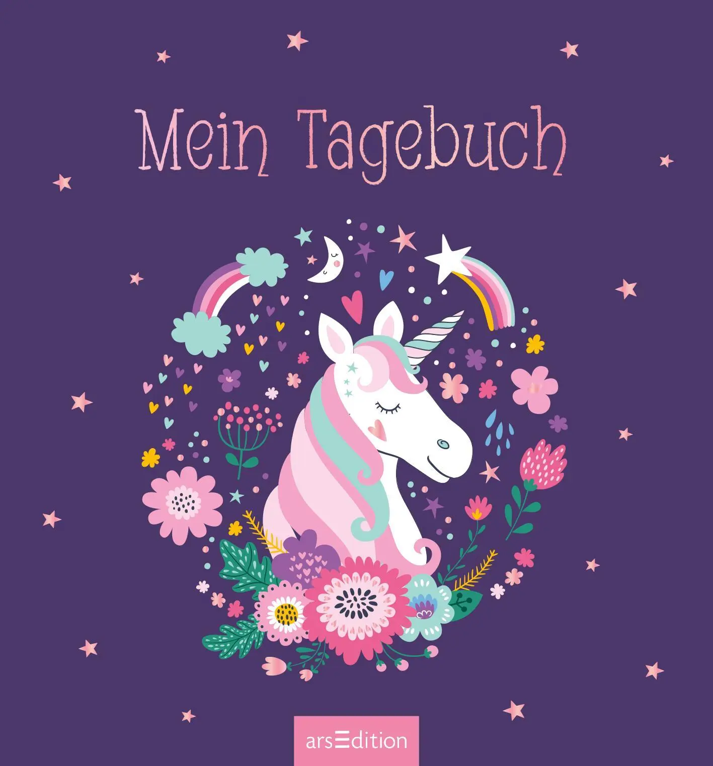 Bild: 4014489134039 | Mein Tagebuch - Einhorn (mit Schloss) | Buch | 80 S. | Deutsch | 2024