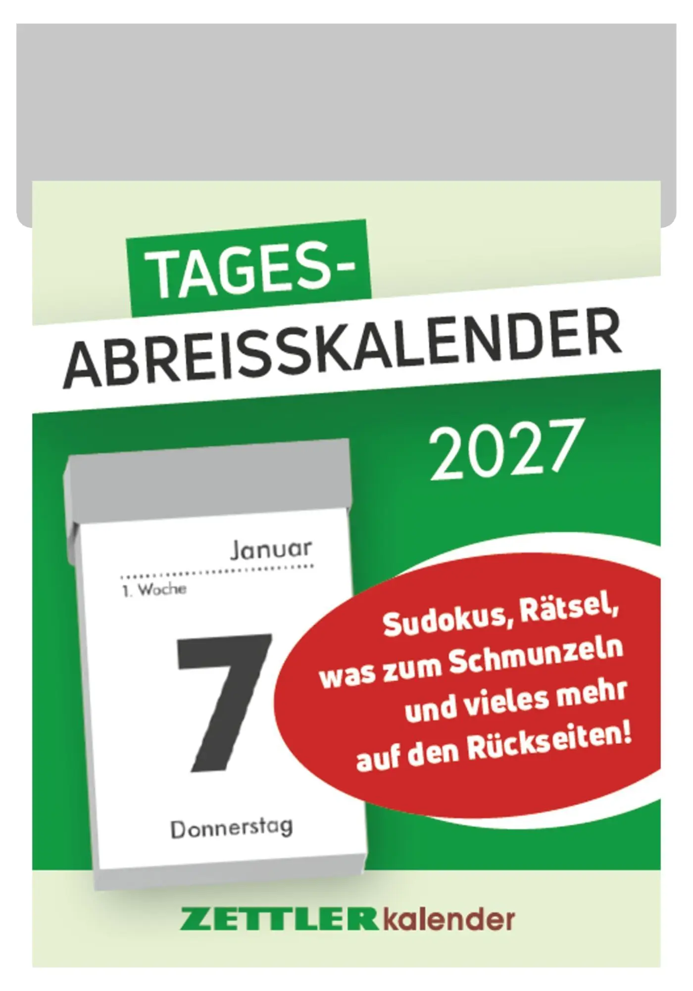Cover: 4069095014039 | Tagesabreißkalender S 2027 | Neumann Verlage GmbH &amp; Co KG | Kalender