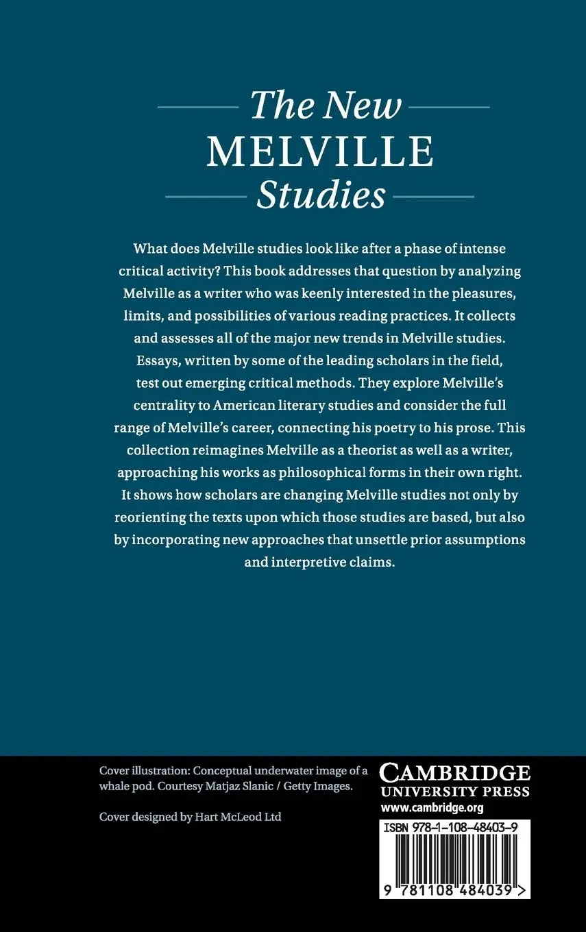 Rückseite: 9781108484039 | The New Melville Studies | Cody Marrs | Buch | Gebunden | Englisch