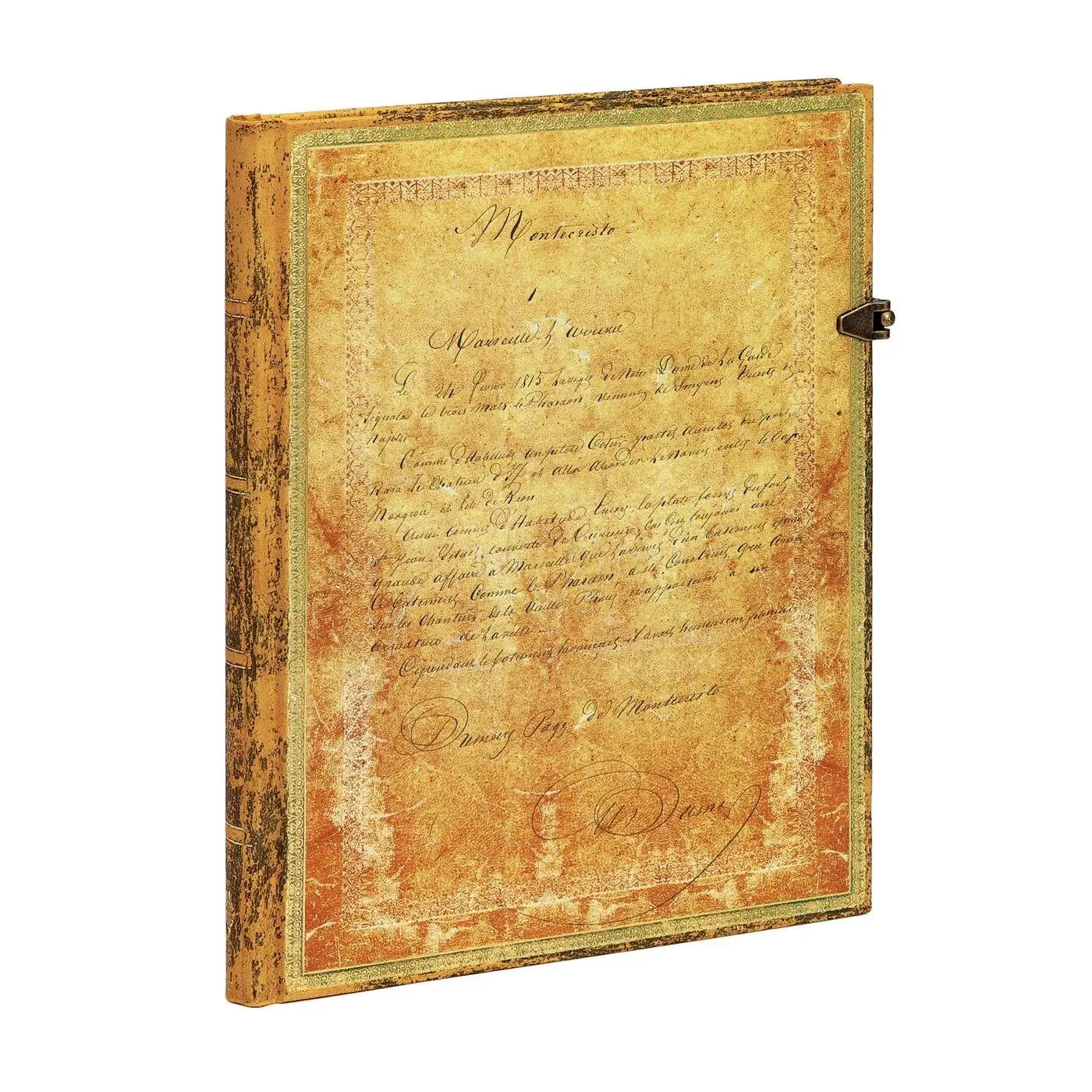 Cover: 9781439764039 | Dumas' 150th Anniversary Ultra Lined Hardcover Journal (Clasp Closure)
