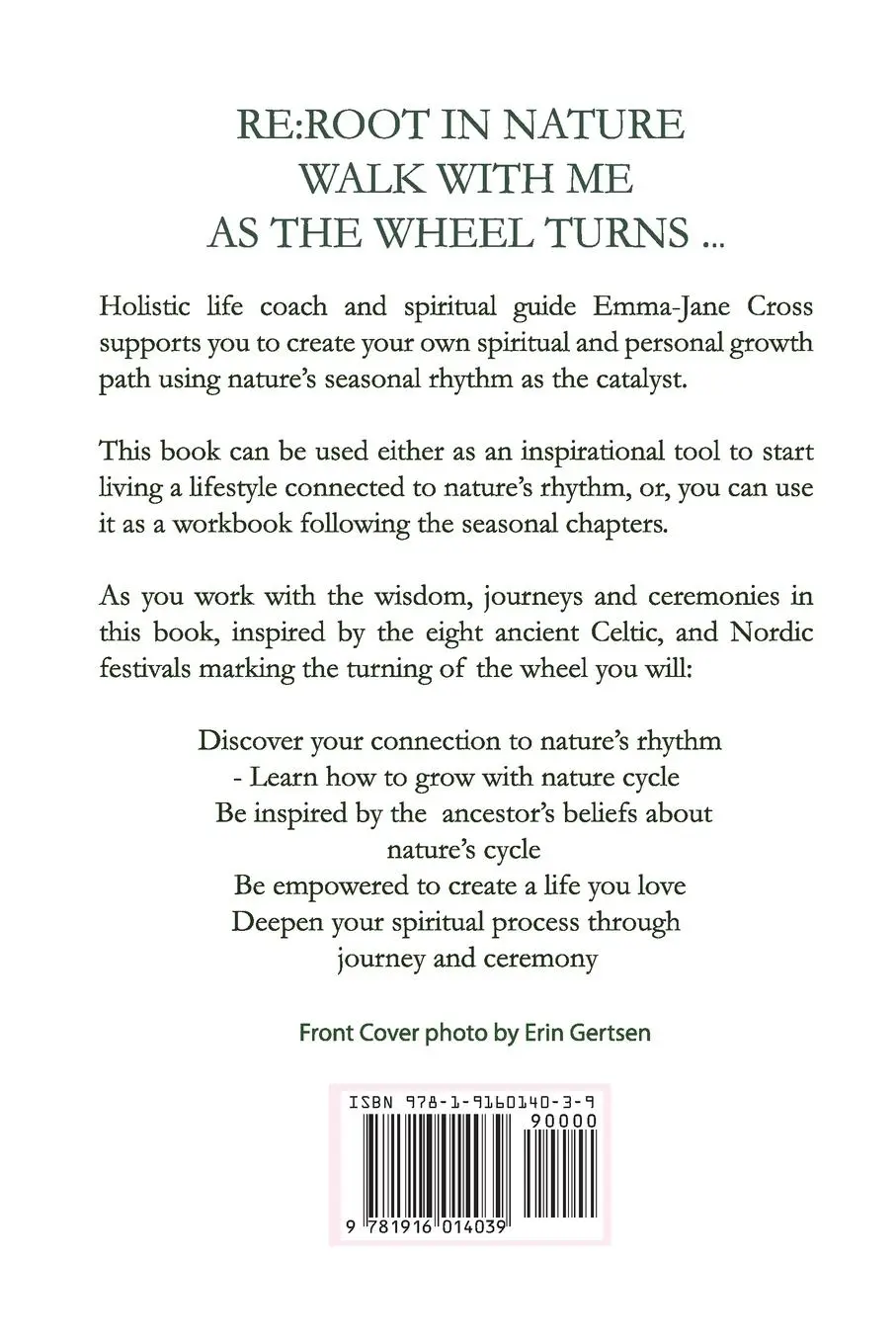 Rückseite: 9781916014039 | Walking The Wheel of The Year | Emma-Jane Cross | Taschenbuch | 2020