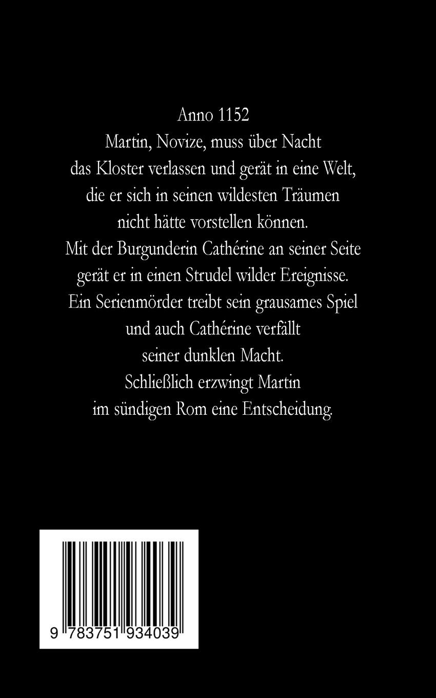 Rückseite: 9783751934039 | Masken Tanz | Roman aus dem Mittelalter | Eduard Blum | Taschenbuch