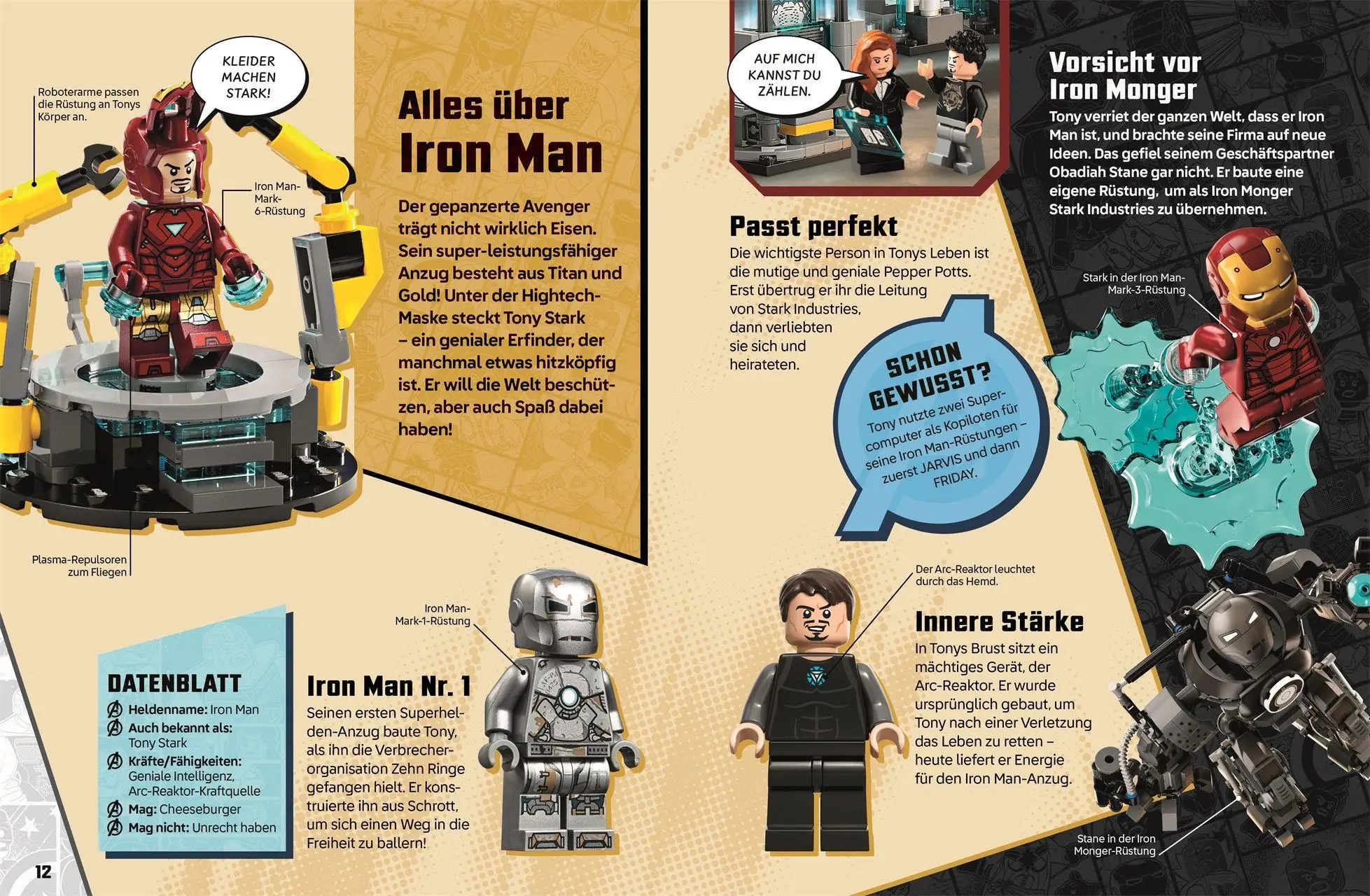 Bild: 9783831054039 | LEGO® Marvel. Entdecke die Geheimnisse der Avengers | Simon Hugo