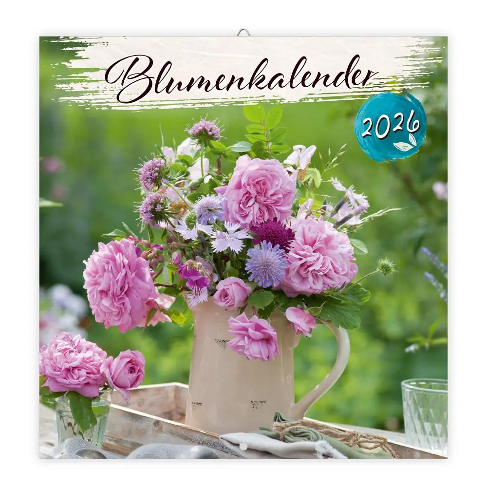 Cover: 9783988024039 | Trötsch Broschürenkalender Blumenkalender 2026 | Wandplaner | KG