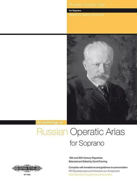 Cover: 9790577084039 | Russische Opernarien - Soprano | Gesang Sopran | David Fanning | Buch