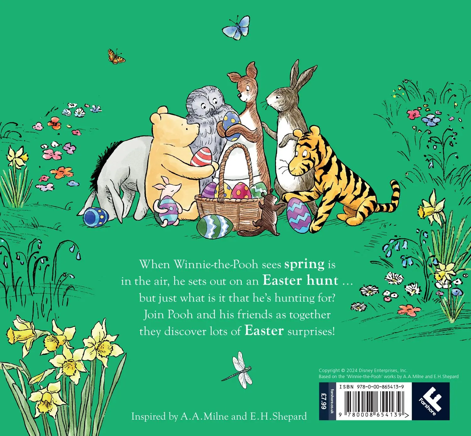 Rückseite: 9780008654139 | Winnie-the-Pooh Easter Hunt | With Lots of Eggs to Find Inside! | Buch