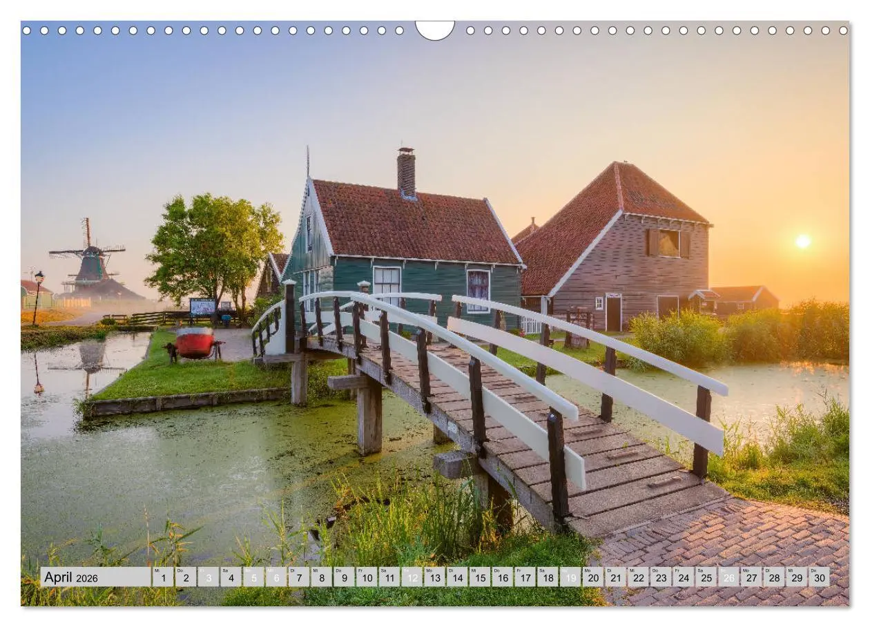 Bild: 9783457684139 | Wunderschöne Niederlande (Wandkalender 2026 DIN A3 quer), CALVENDO...