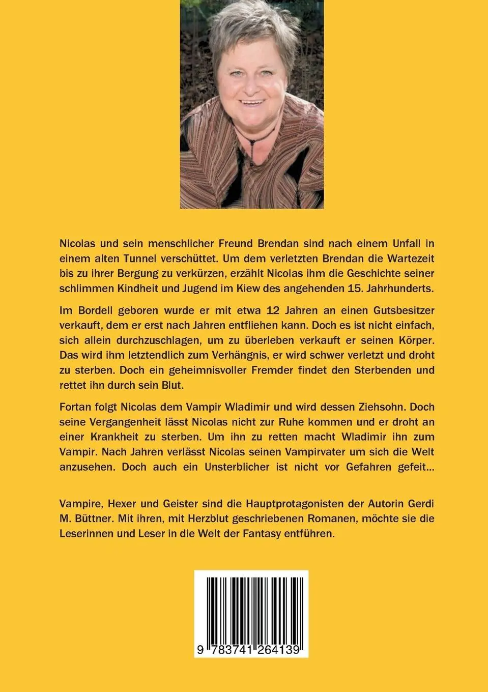 Rückseite: 9783741264139 | Blutschande | Vampir-Saga Teil 4 | Gerdi M. Büttner | Taschenbuch