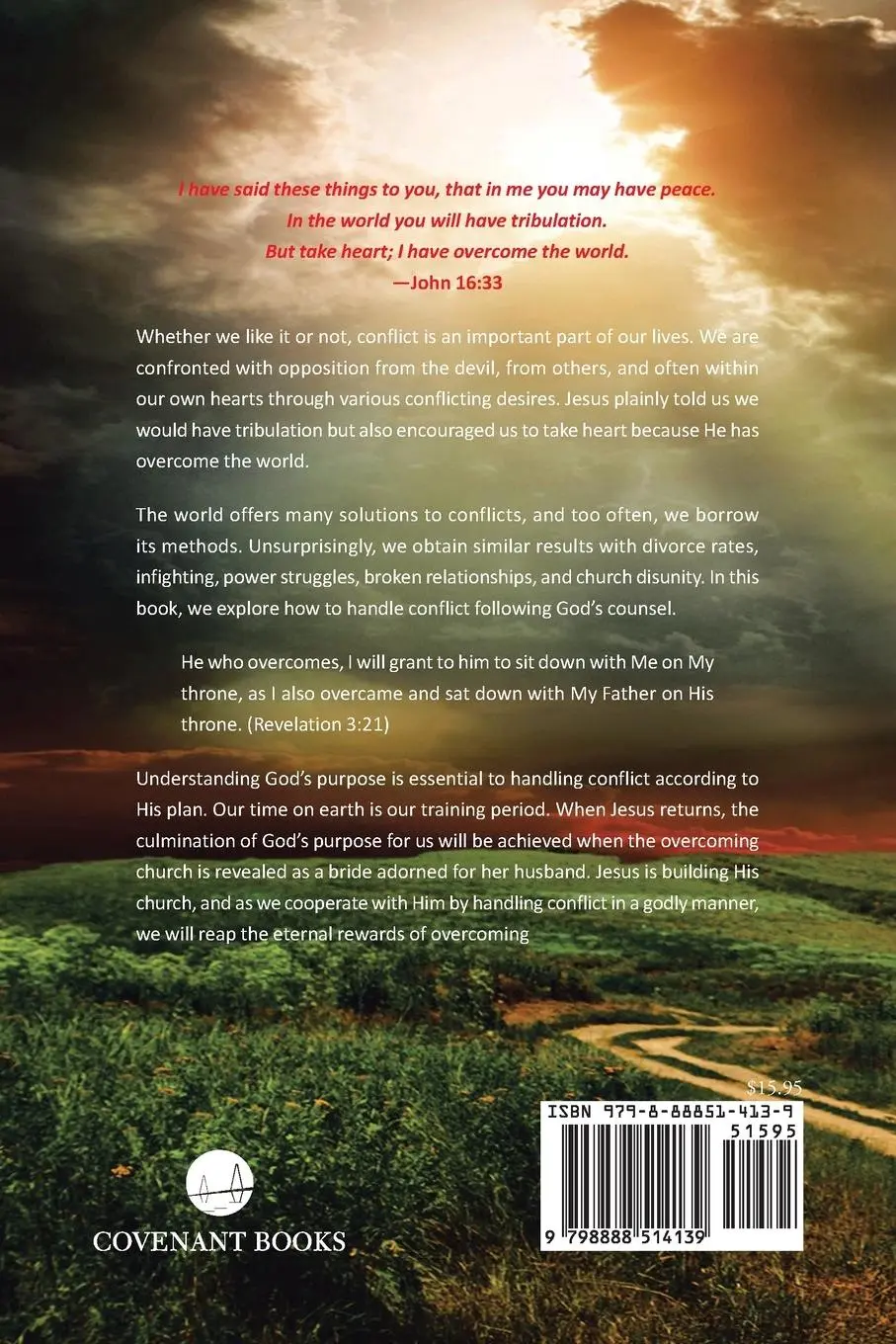 Rückseite: 9798888514139 | Take Heart | The Overcomer's Path Through Conflict | Gary Wooden
