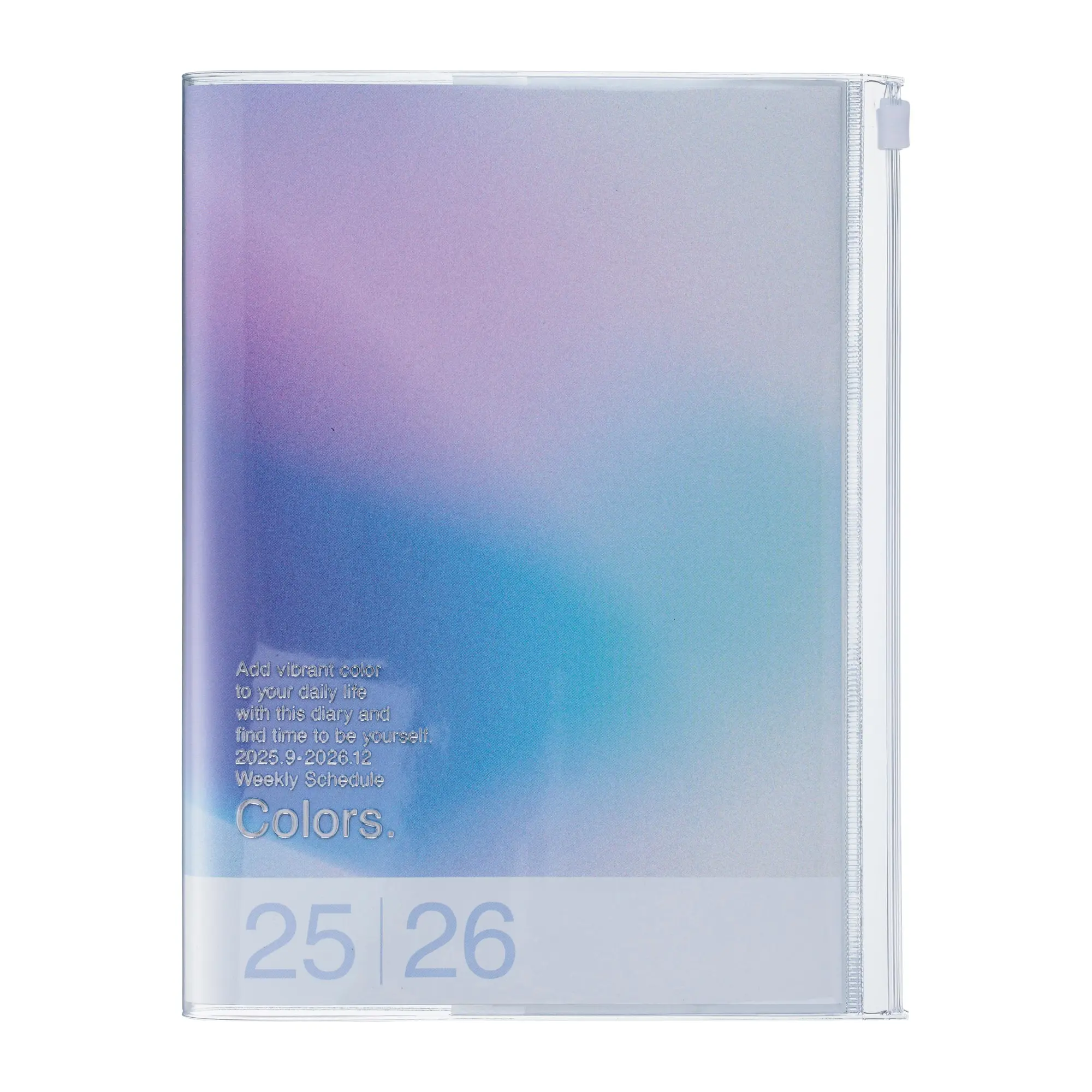 Cover: 4550045144239 | MARK'S 2025/26 Taschenkalender, A5 Gradient // Blue | MARK'S Inc.