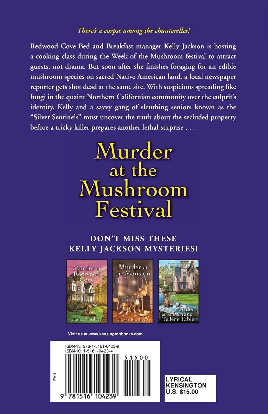 Rückseite: 9781516104239 | Murder at the Mushroom Festival | Janet Finsilver | Taschenbuch | 2018