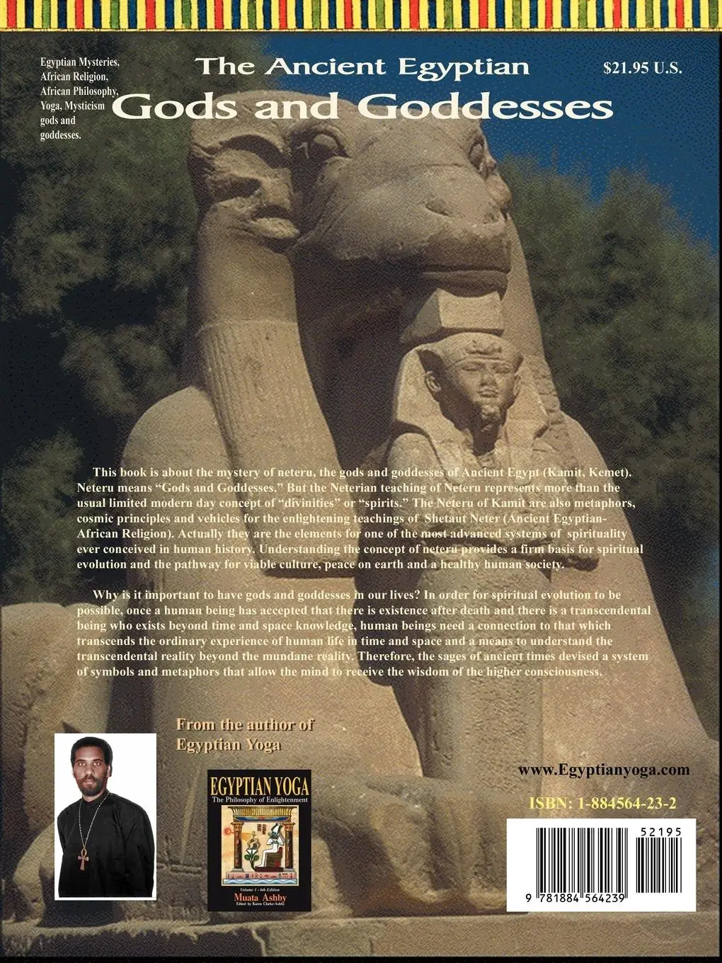 Rückseite: 9781884564239 | EGYPTIAN MYSTERIES VOL 2 | Dictionary of Gods and Goddesses | Ashby