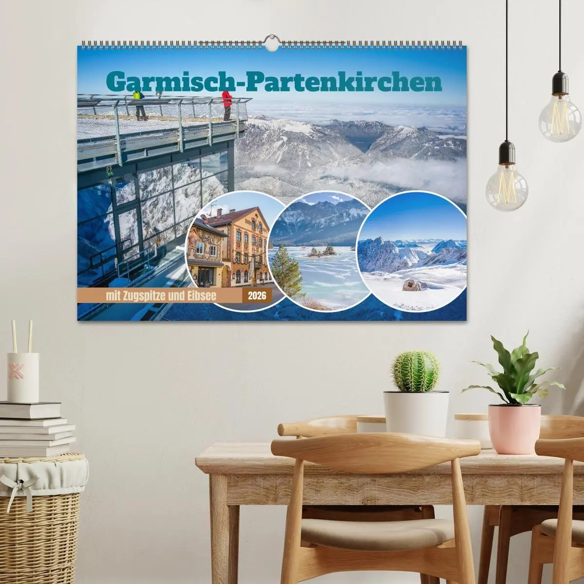Bild: 9783516694239 | Garmisch-Partenkirchen mit Zugspitze und Eibsee (Wandkalender 2026...