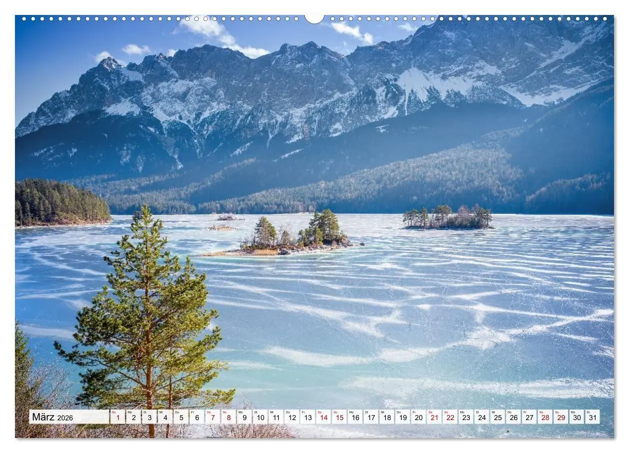Bild: 9783516694239 | Garmisch-Partenkirchen mit Zugspitze und Eibsee (Wandkalender 2026...