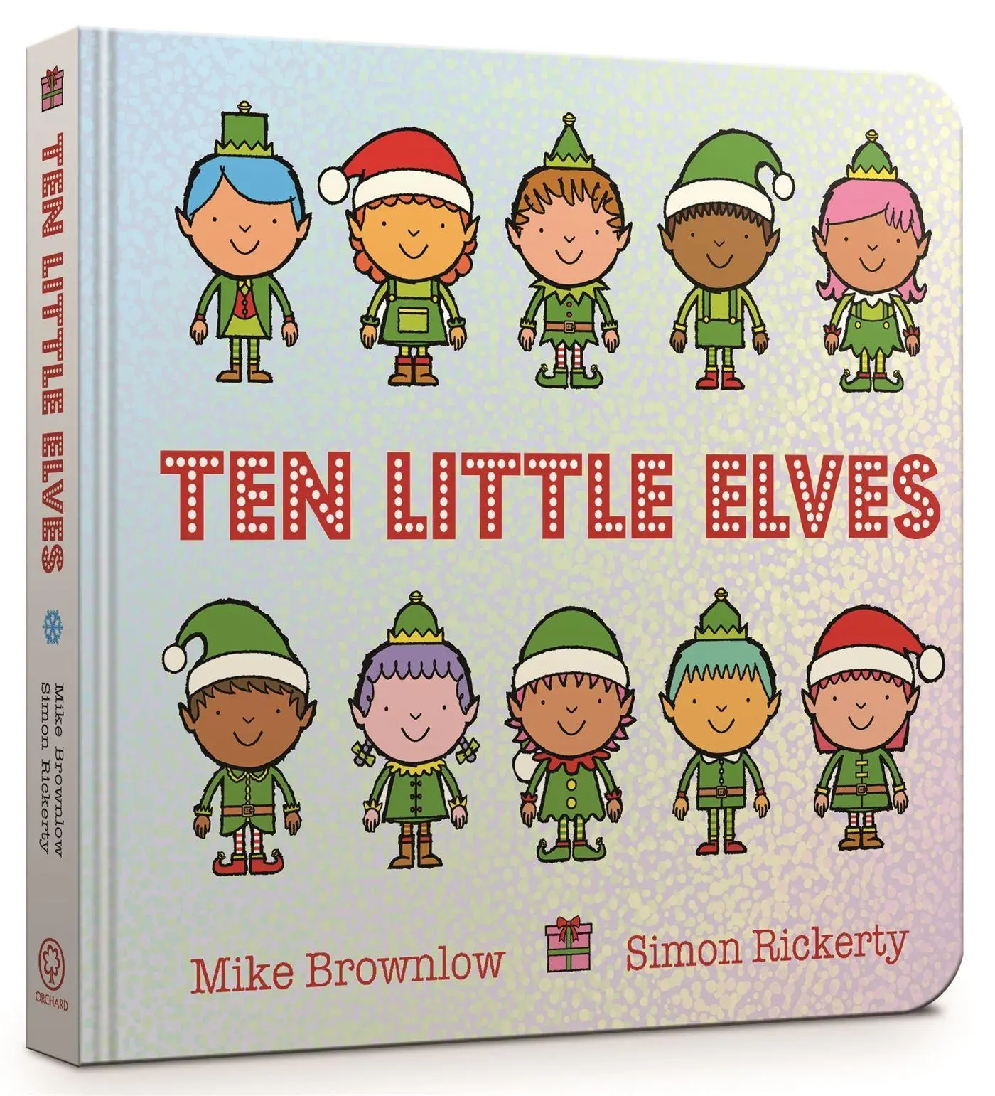 Cover: 9781408354339 | Ten Little Elves Board Book | Mike Brownlow | Buch | Papp-Bilderbuch