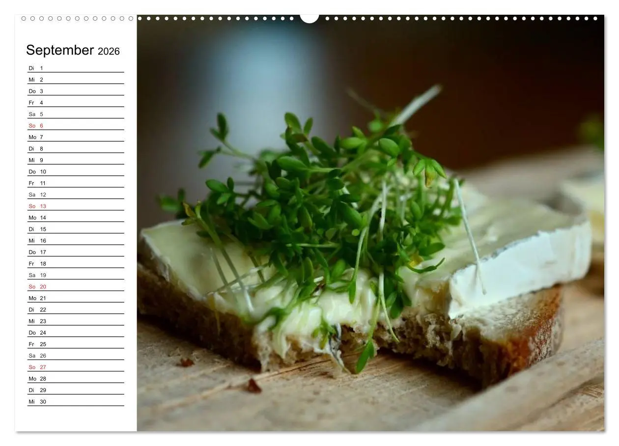 Bild: 9783457974339 | Brotzeit. Herzhaft und beliebt (hochwertiger Premium Wandkalender...