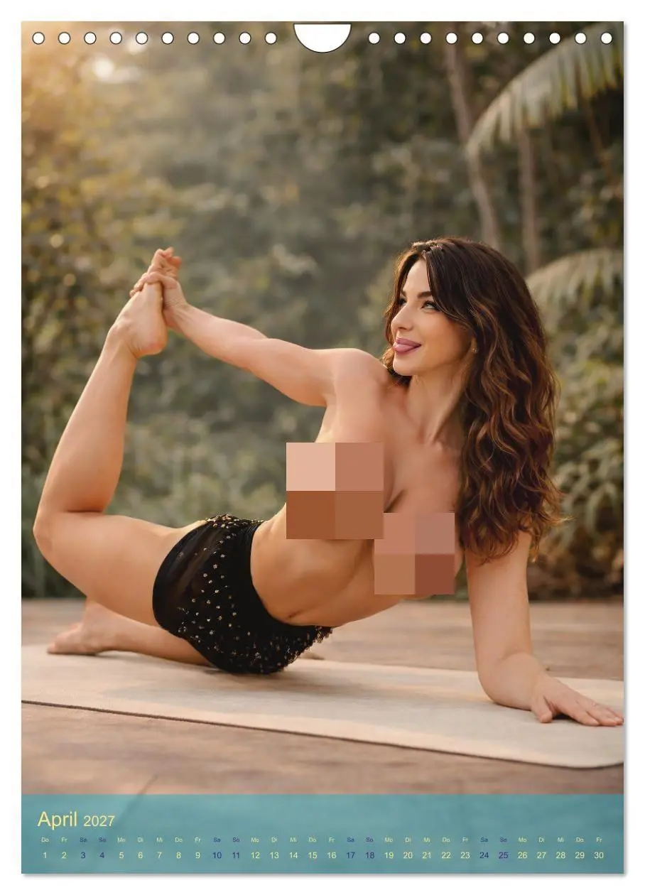 Bild: 9783516824339 | Sinnliches Yoga (Wandkalender 2027 DIN A4 hoch), CALVENDO...
