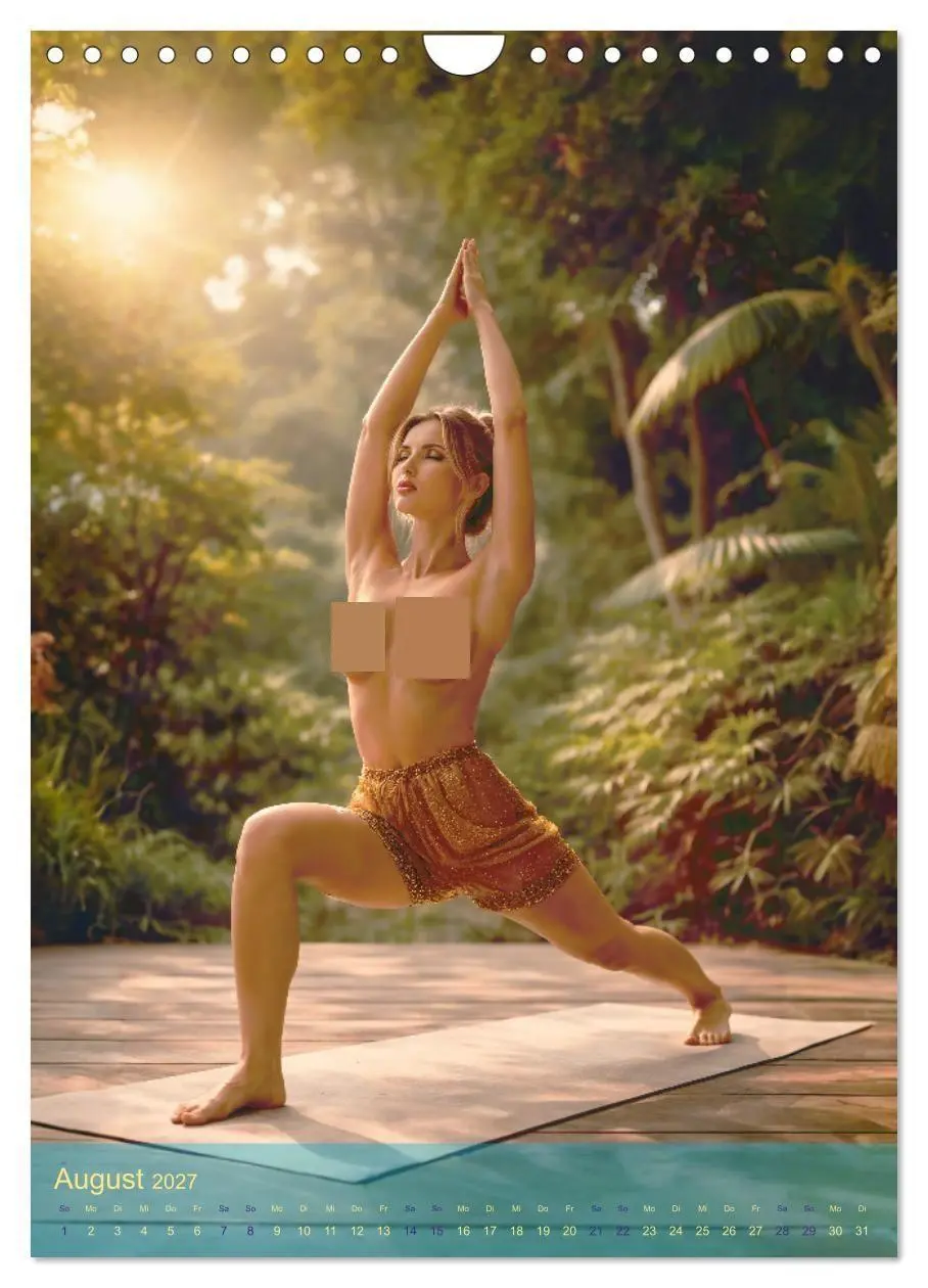 Bild: 9783516824339 | Sinnliches Yoga (Wandkalender 2027 DIN A4 hoch), CALVENDO...