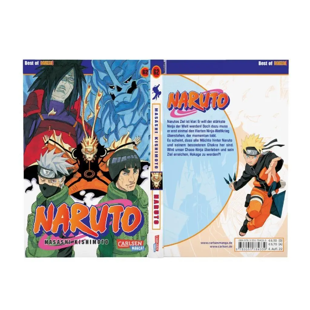 Bild: 9783551784339 | Naruto 62 | Masashi Kishimoto | Taschenbuch | Naruto | 192 S. | 2013