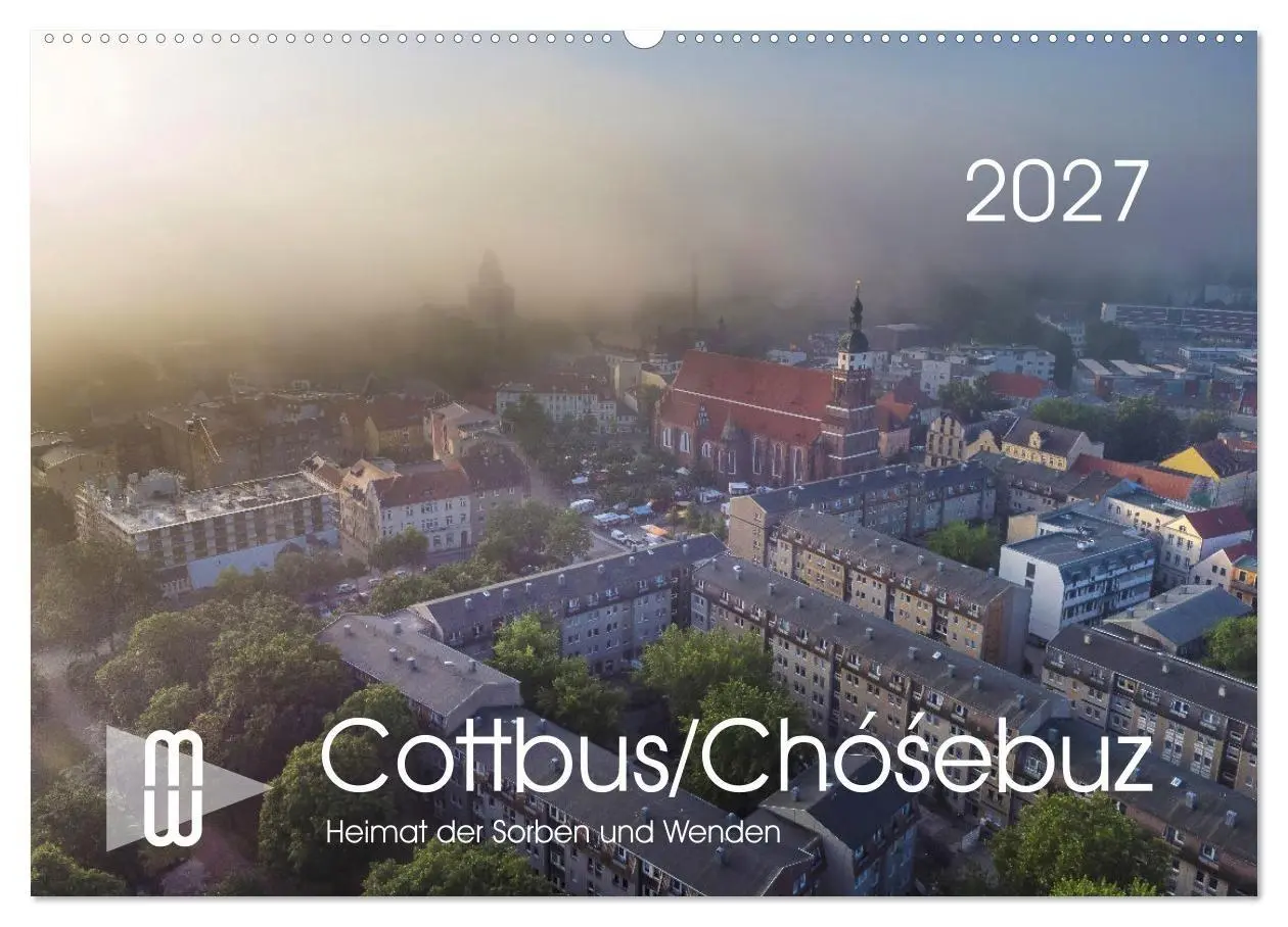 Cover: 9783569084339 | Cottbus/Chósebuz (Wandkalender 2027 DIN A2 quer), CALVENDO...