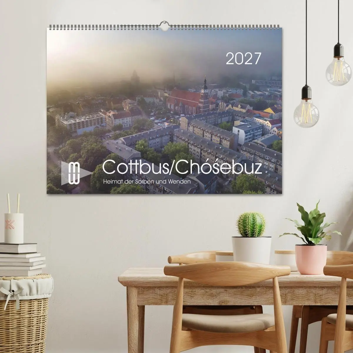 Bild: 9783569084339 | Cottbus/Chósebuz (Wandkalender 2027 DIN A2 quer), CALVENDO...