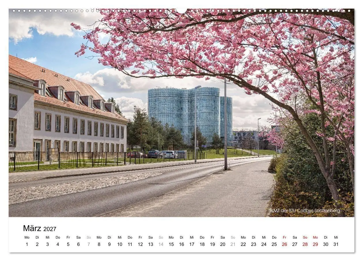 Bild: 9783569084339 | Cottbus/Chósebuz (Wandkalender 2027 DIN A2 quer), CALVENDO...