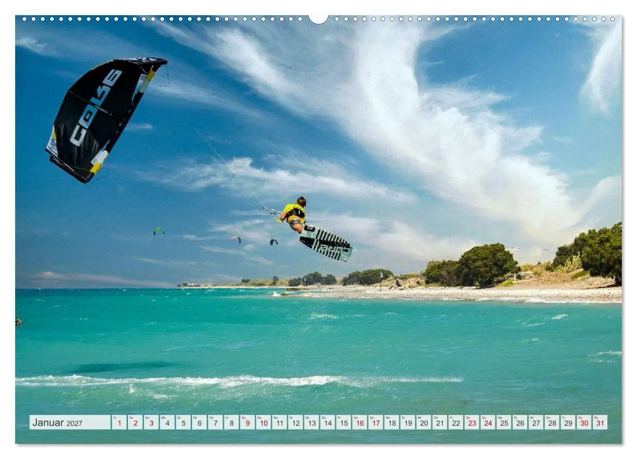 Bild: 9783569534339 | Faszination Kitesurfen (hochwertiger Premium Wandkalender 2027 DIN...