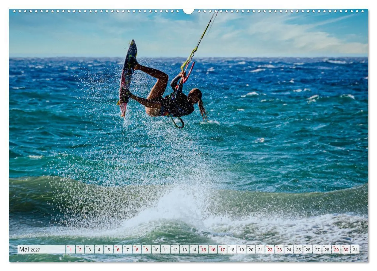 Bild: 9783569534339 | Faszination Kitesurfen (hochwertiger Premium Wandkalender 2027 DIN...