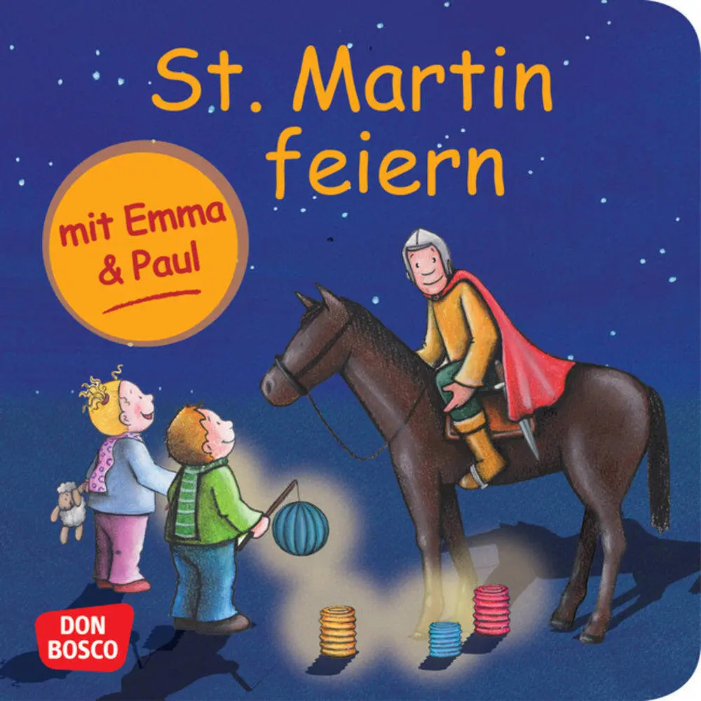 Cover: 9783769824339 | St. Martin feiern mit Emma &amp; Paul | Mini-Bilderbuch | Monika Lehner