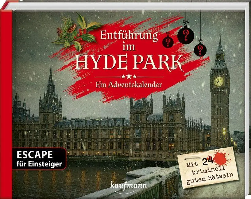 Cover: 9783780614339 | Entführung im Hyde Park - Ein Escape-Adventskalender für Einsteiger