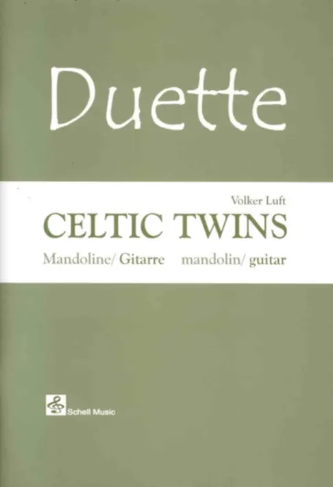 Cover: 9783940474339 | Duette: Celtic Twins | Volker Luft | Mandoline Noten, Mandolinennoten