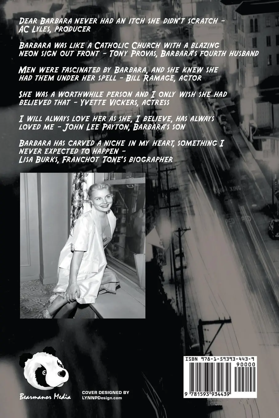 Rückseite: 9781593934439 | Kiss Tomorrow Goodbye, The Barbara Payton Story - Second Edition