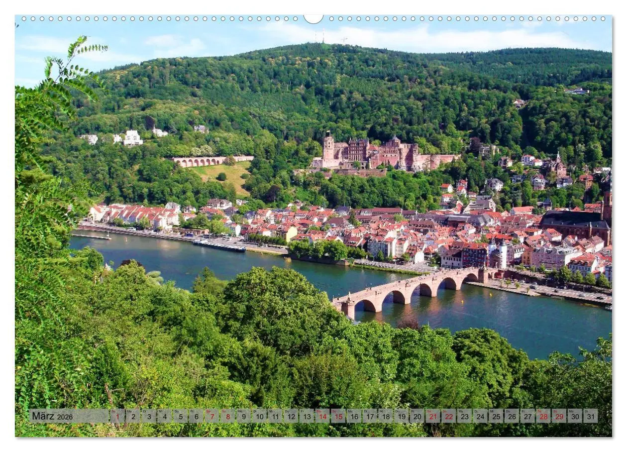Bild: 9783457344439 | Flüsse in Deutschland (Wandkalender 2026 DIN A2 quer), CALVENDO...