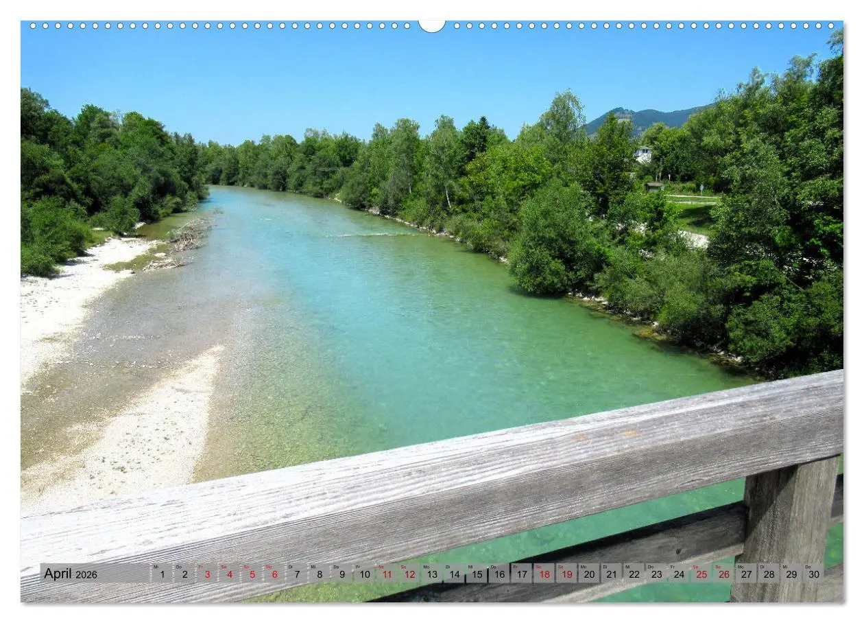 Bild: 9783457344439 | Flüsse in Deutschland (Wandkalender 2026 DIN A2 quer), CALVENDO...
