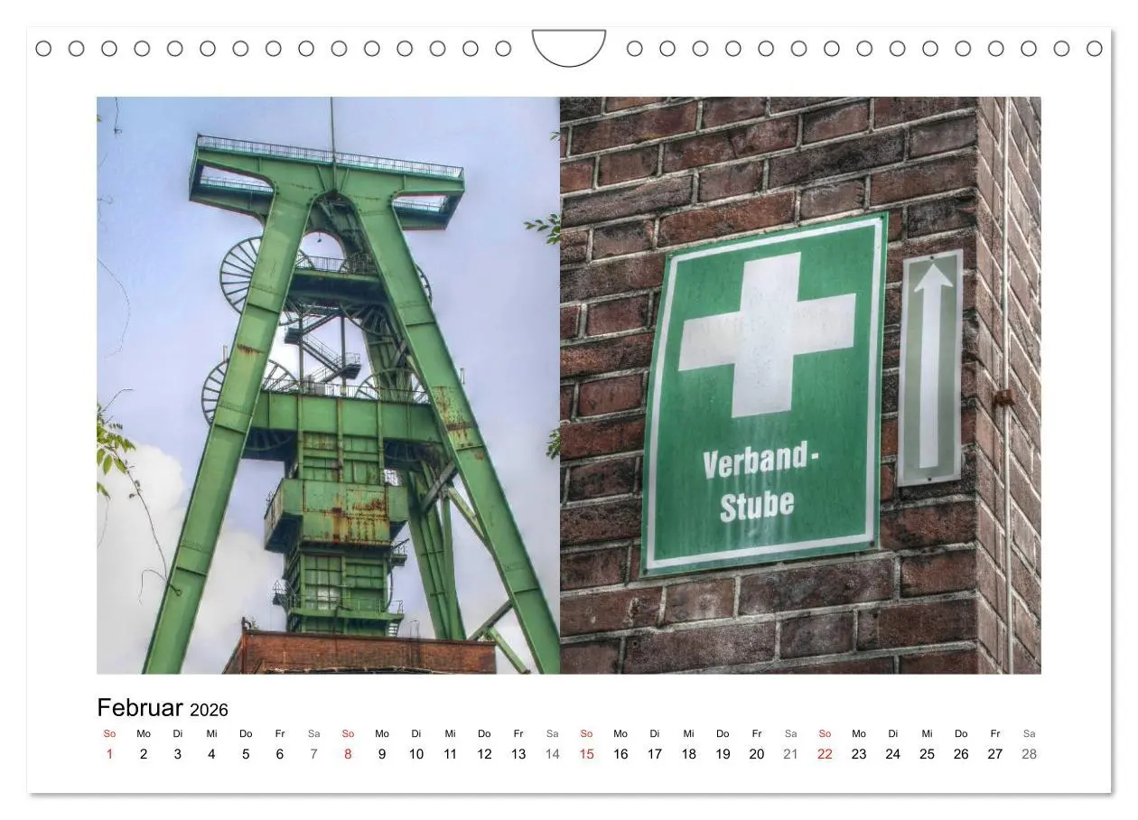 Bild: 9783457964439 | Zeche Lohberg - Im Wandel der Zeit (Wandkalender 2026 DIN A4 quer),...