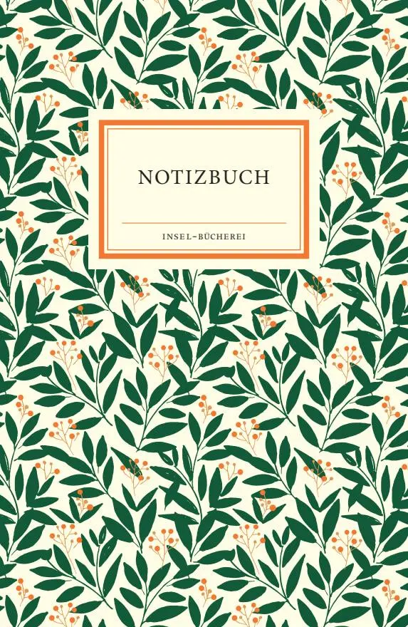 Cover: 9783458644439 | IB Notizbuch | Insel Verlag | Notizbuch | 96 S. | Deutsch | 2024