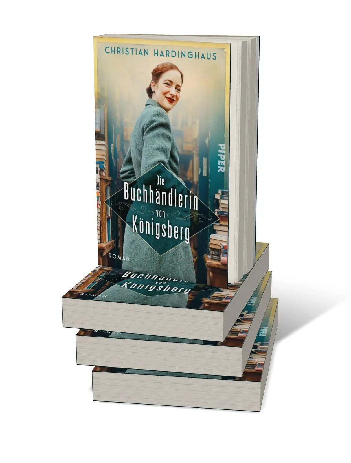 Bild: 9783492064439 | Die Buchhändlerin von Königsberg | Christian Hardinghaus | Taschenbuch
