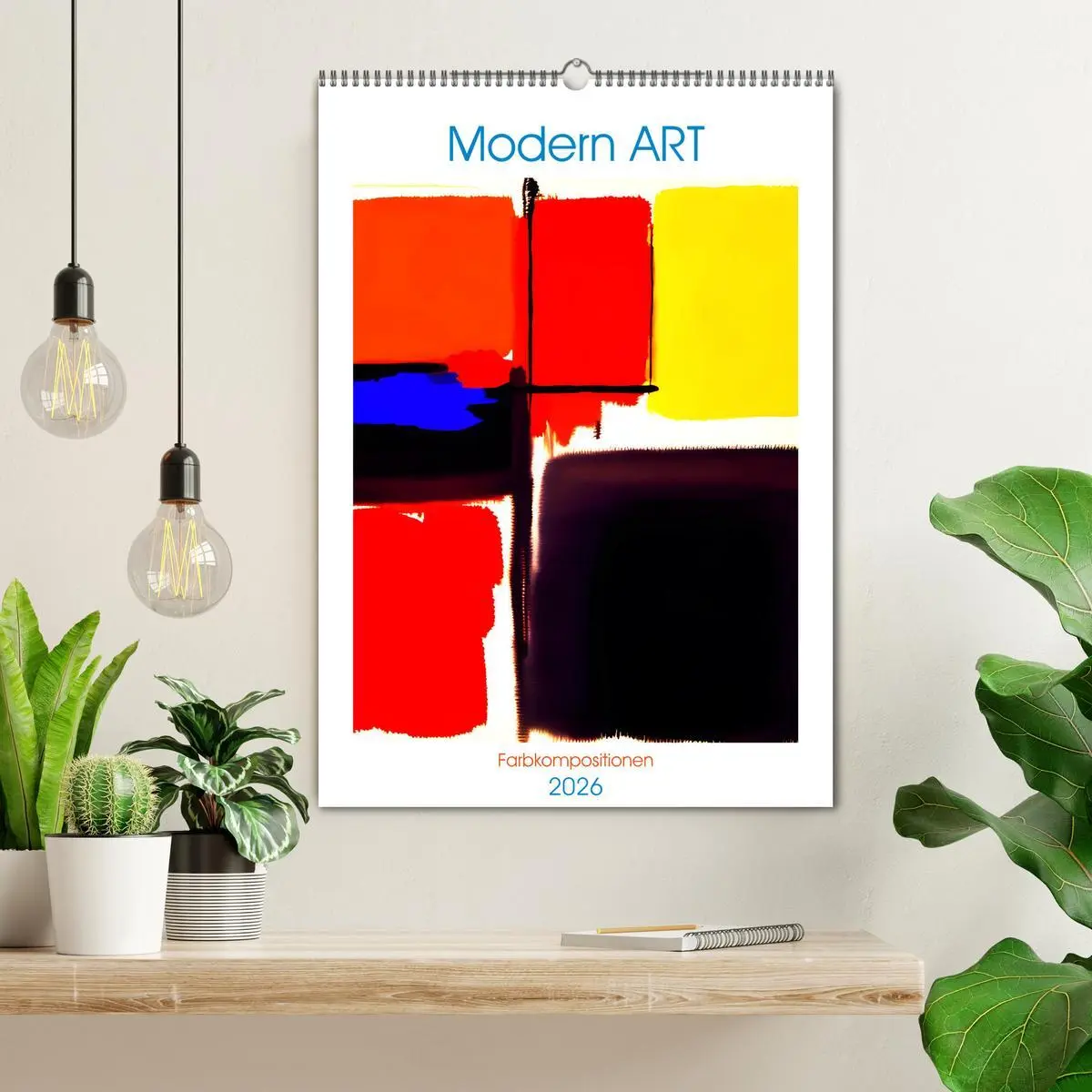 Bild: 9783516294439 | Modern ART Farbkompositionen (Wandkalender 2026 DIN A2 hoch),...