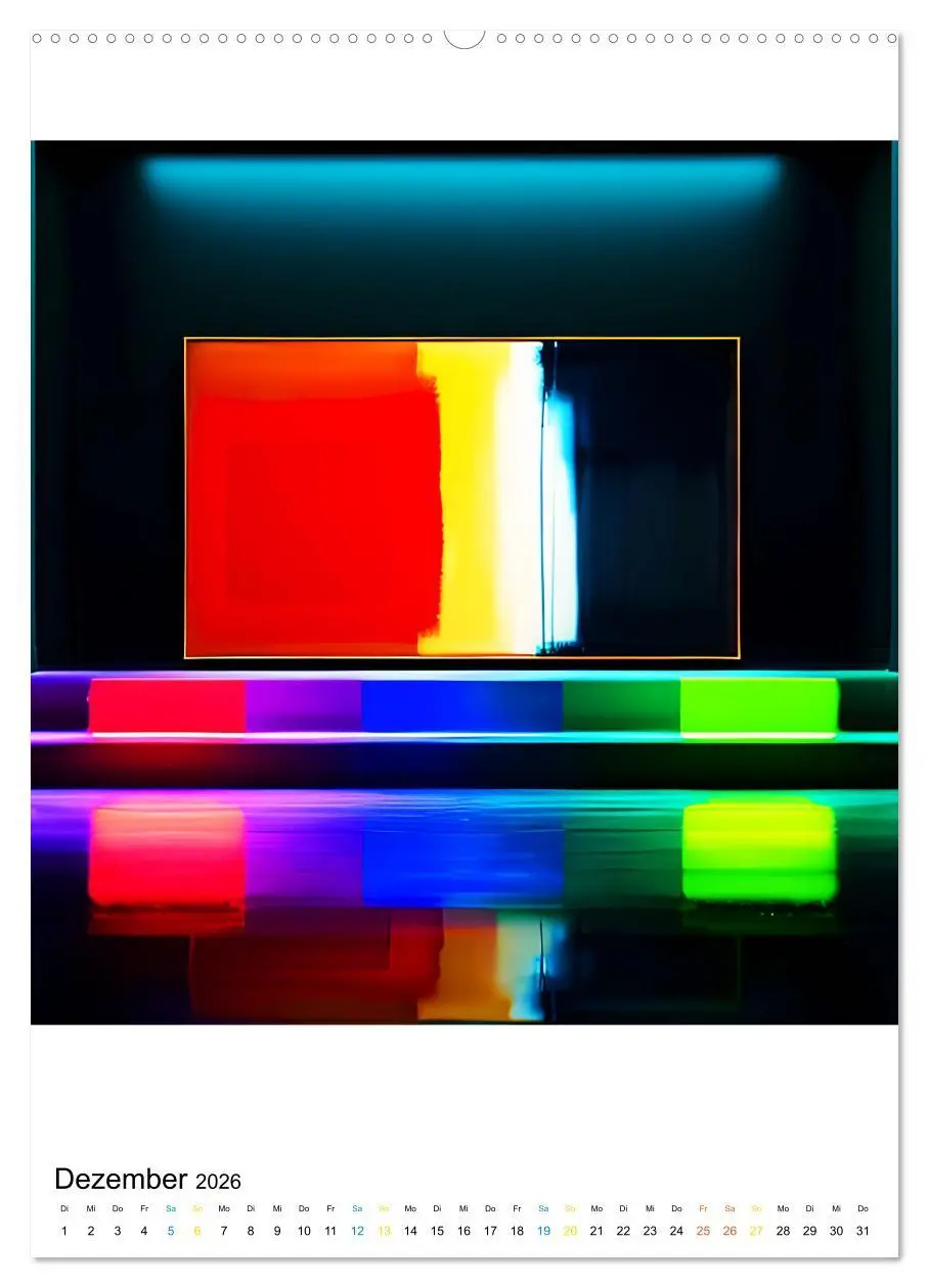 Bild: 9783516294439 | Modern ART Farbkompositionen (Wandkalender 2026 DIN A2 hoch),...