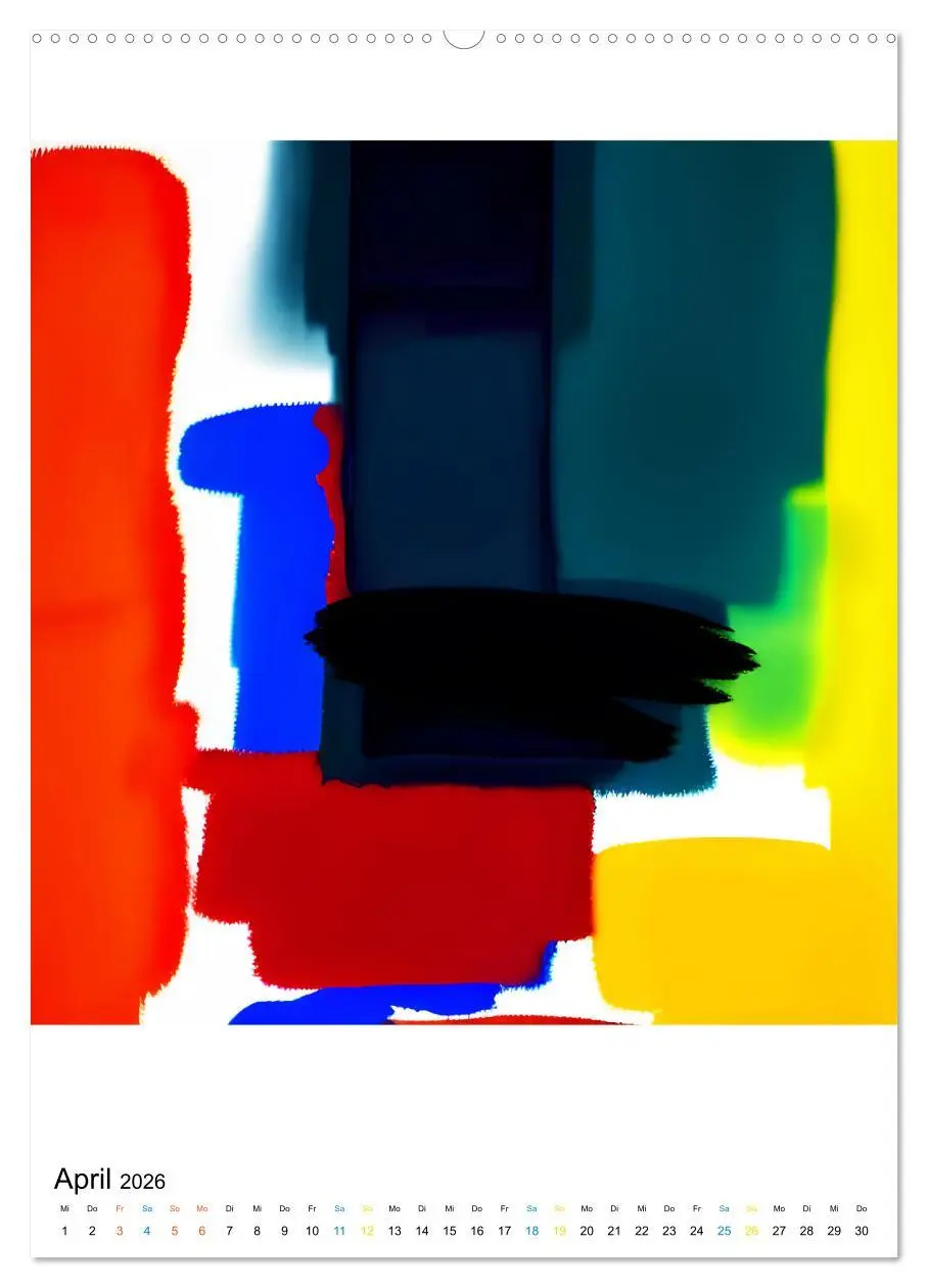 Bild: 9783516294439 | Modern ART Farbkompositionen (Wandkalender 2026 DIN A2 hoch),...