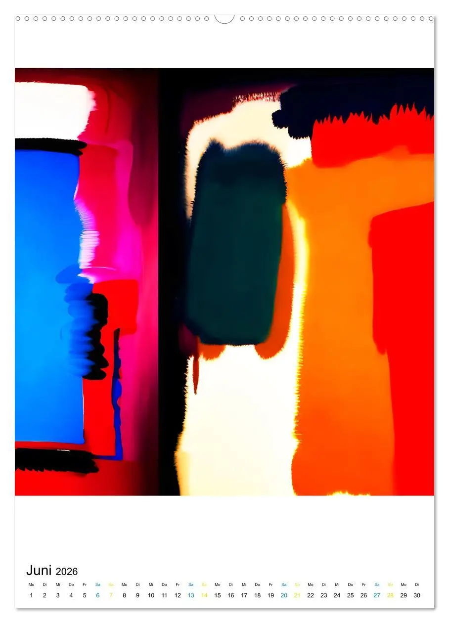 Bild: 9783516294439 | Modern ART Farbkompositionen (Wandkalender 2026 DIN A2 hoch),...