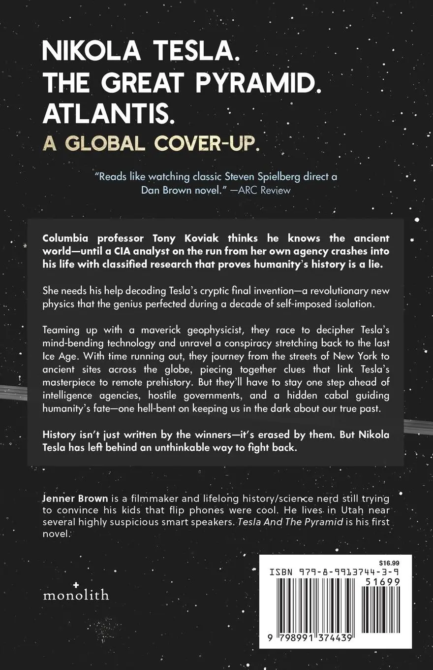 Rückseite: 9798991374439 | Tesla And The Pyramid | Jenner Brown | Taschenbuch | Englisch | 2024