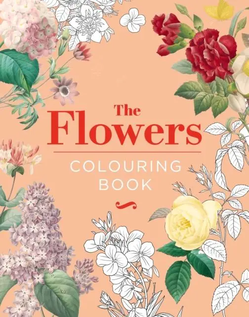 Cover: 9781398824539 | The Flowers Colouring Book | Hardback Gift Edition | Peter Gray | Buch