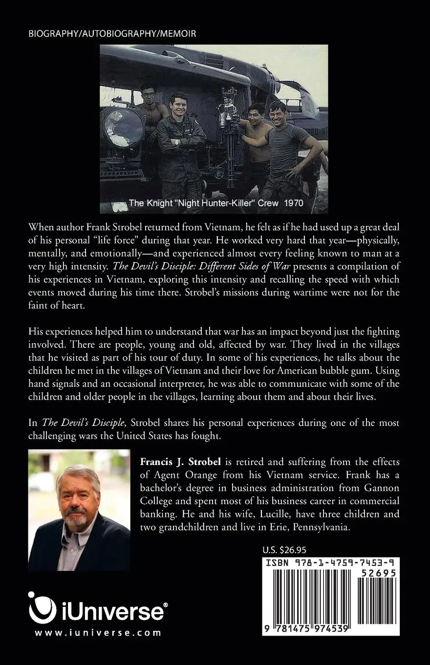 Rückseite: 9781475974539 | The Devil's Disciple | Different Sides of War | Frank J. Strobel
