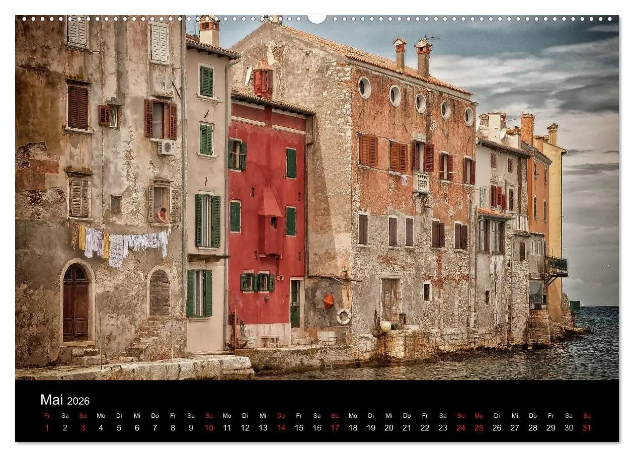 Bild: 9783516114539 | Rovinj Impressionen (hochwertiger Premium Wandkalender 2026 DIN A2...