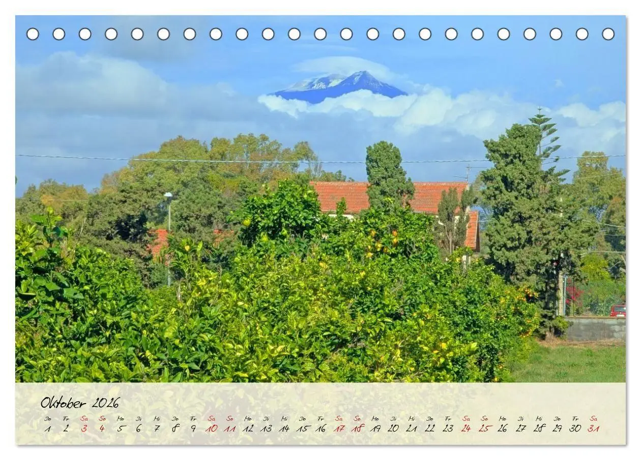 Bild: 9783516734539 | Siziliens Zauber - Von Palermo bis Taormina (Tischkalender 2026 DIN...