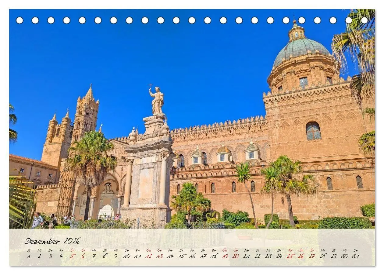Bild: 9783516734539 | Siziliens Zauber - Von Palermo bis Taormina (Tischkalender 2026 DIN...